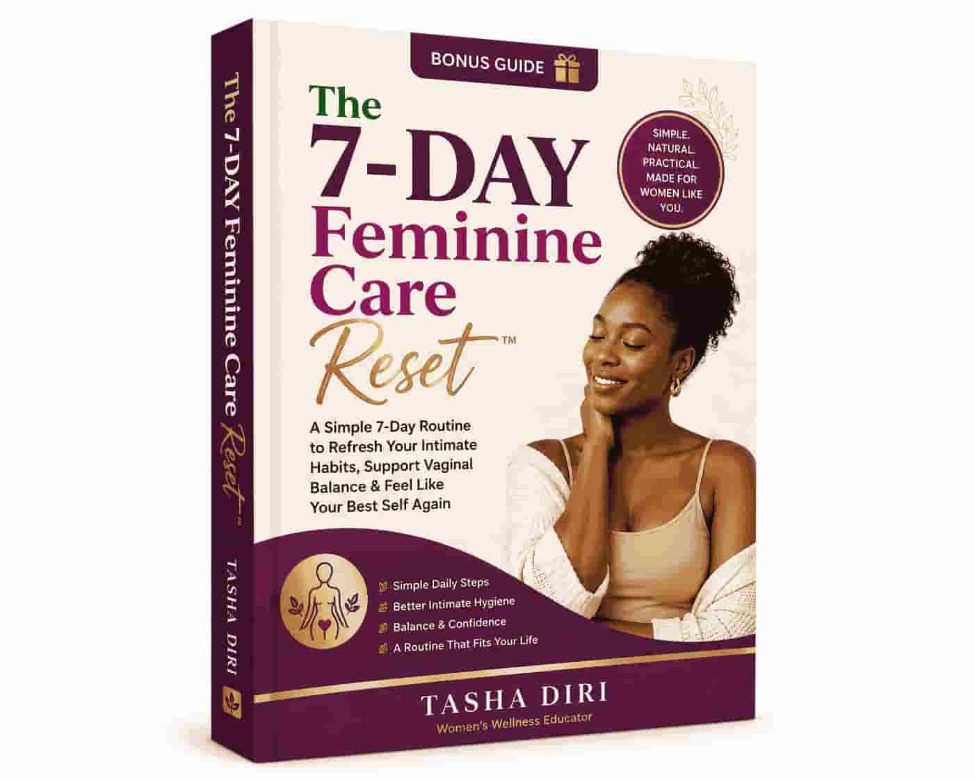 The 7-Day Feminine Care Reset bonus mockup